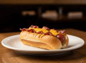 Bacon Cheddar Hot Dog