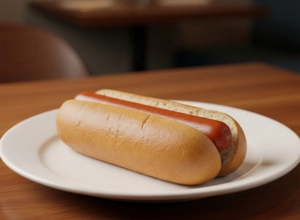 Plain Hot Dog
