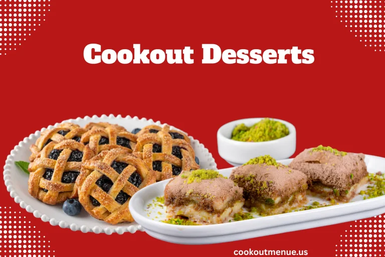 Cookout Desserts