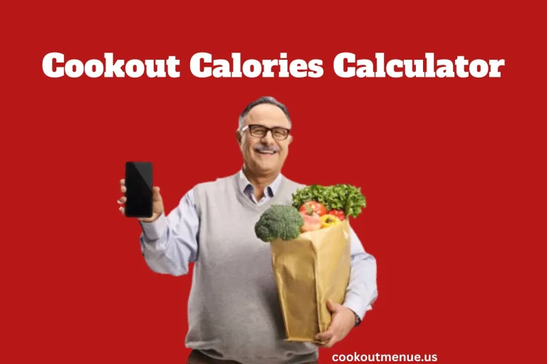 Cookout Calories Calculator