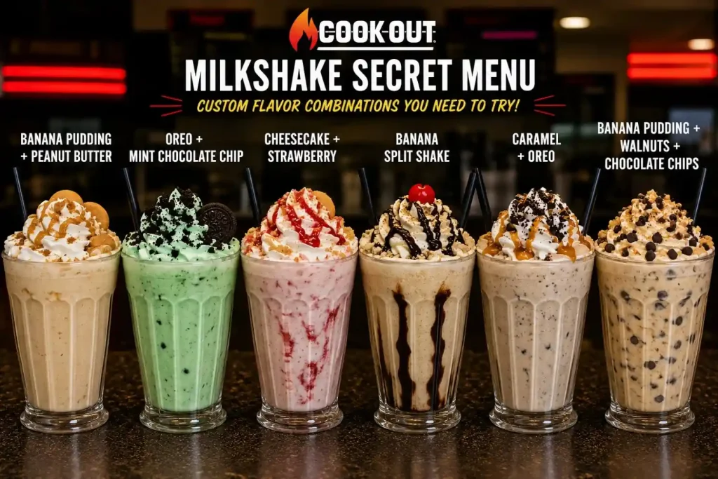 Cookout Milkshakes